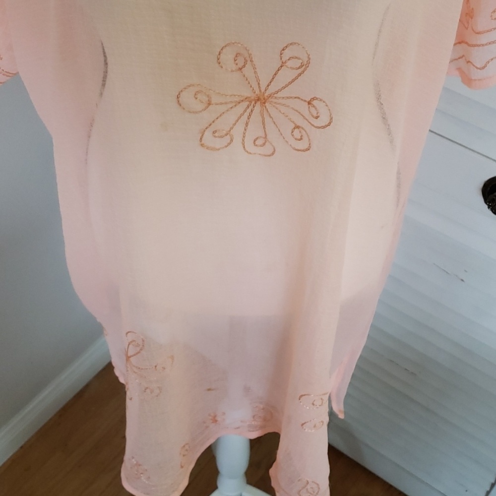 NWT Tangerine “Surface" Bathing suit coverup, Size Large - Picture 2 of 8